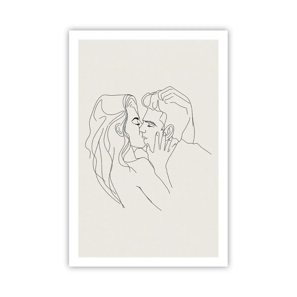 Affisch - I kärlekens famn - 61x91 cm
