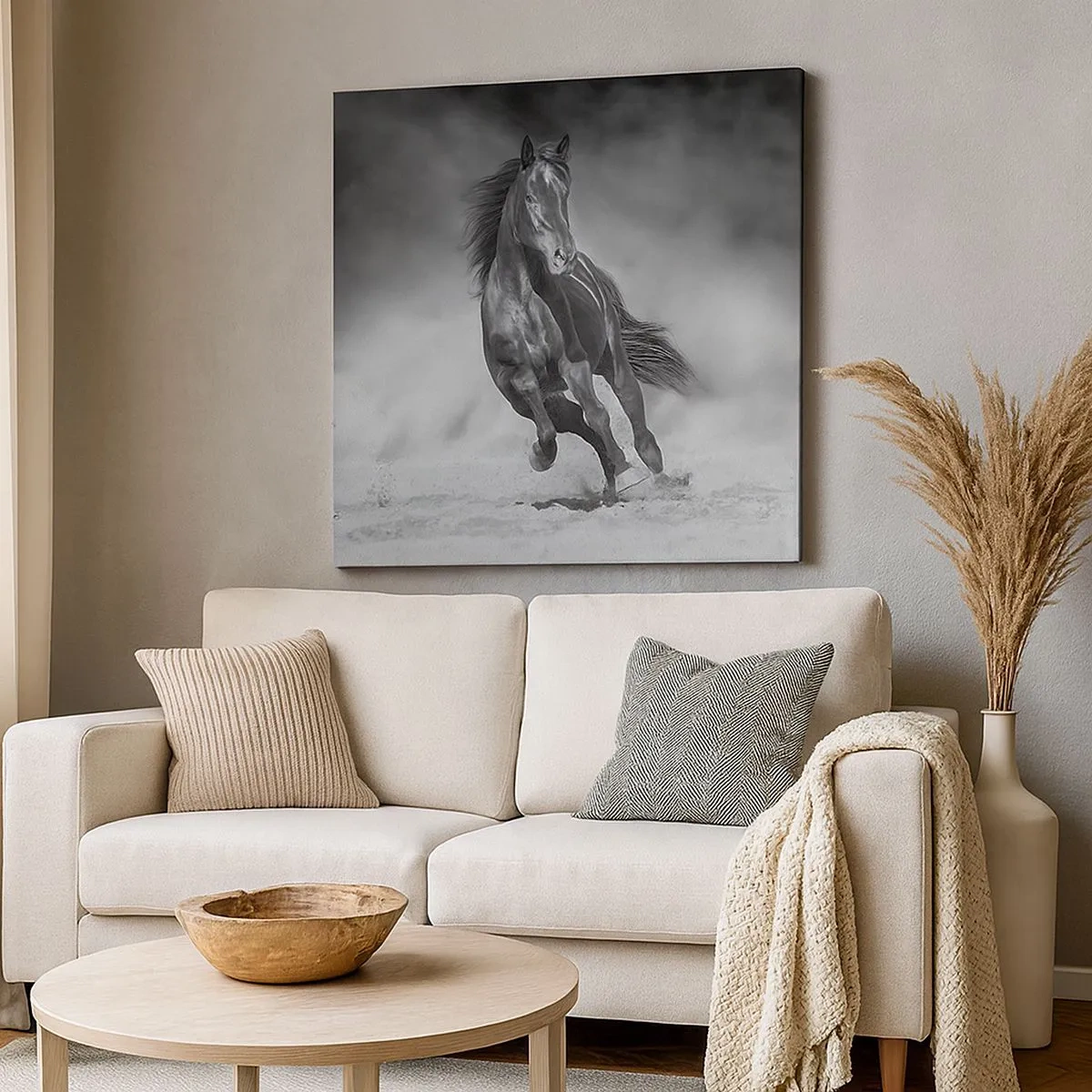 Canvastavla - Bild på duk - Värd själva emiren - 30x30 cm