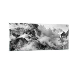 Glastavla - Bild på glas - Vackra och grymma - 100x40 cm