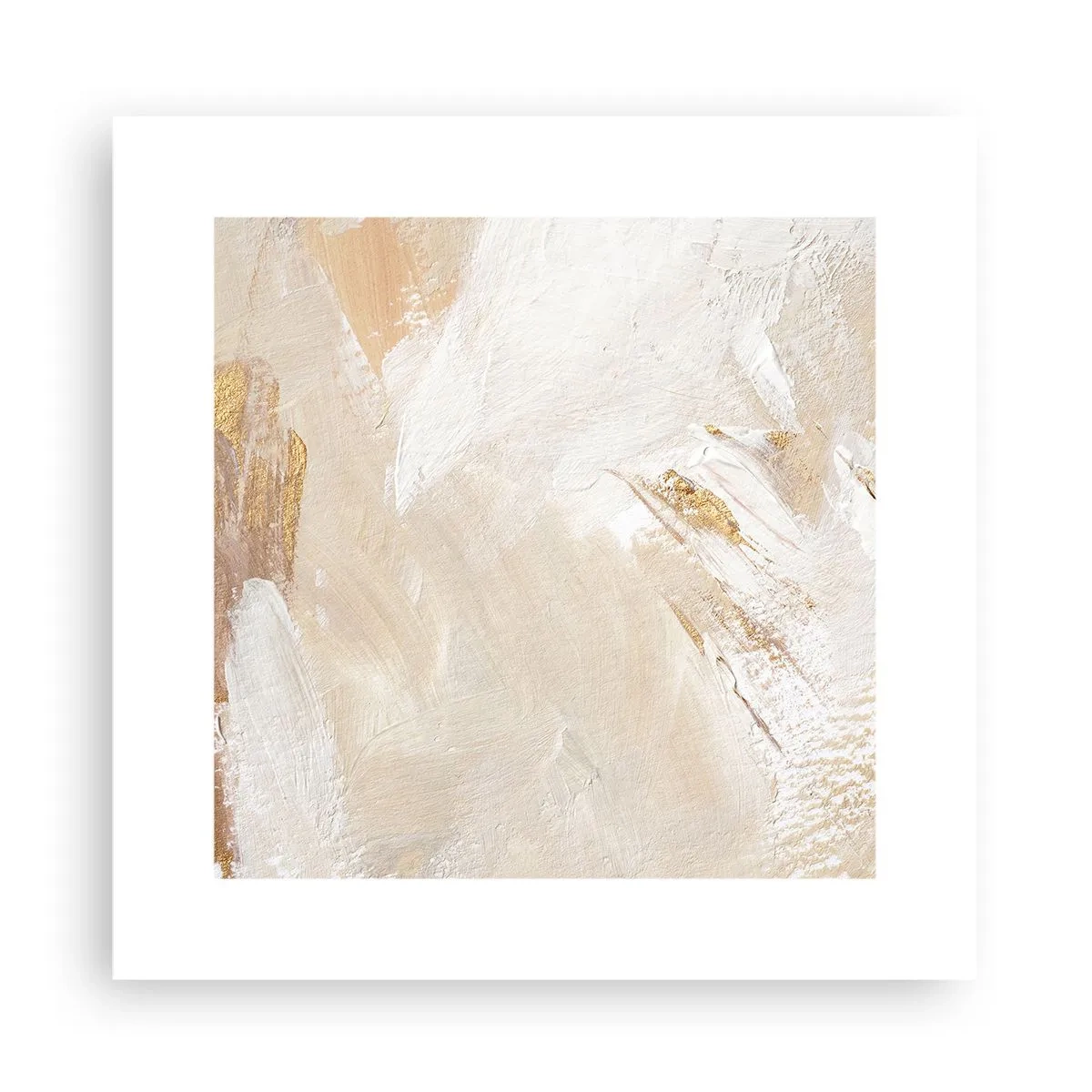 Affisch - Pastellfärgad komposition - 30x30 cm