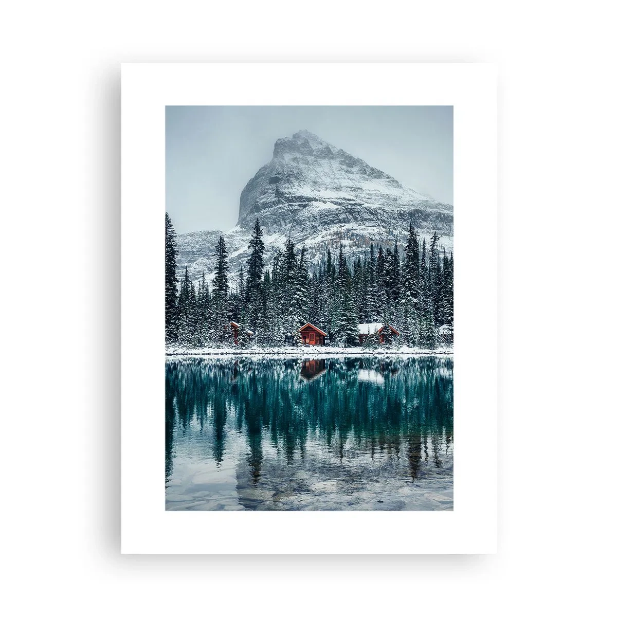 Affisch - Kanadensisk tillflyktsort - 30x40 cm