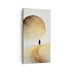 Canvastavla - Bild på duk - Alltid längtande - 55x100 cm