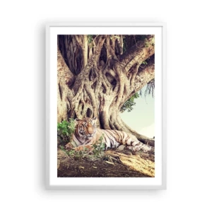 Affisch i vit ram - Vi från Första Moseboken - 50x70 cm