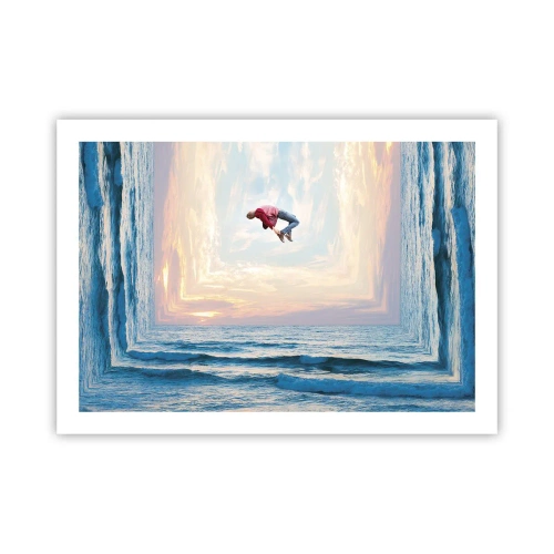 Affisch - Till en annan dimension - 70x50 cm
