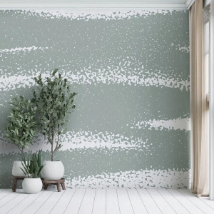 Fototapet Premium Canvas - Abstraktion i vinterstämning - Abstraktion, Ljus, Minimalism - 200x140 cm