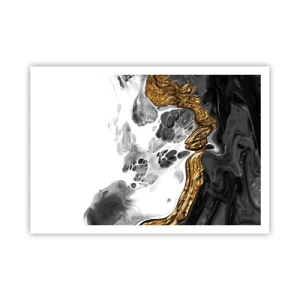 Affisch - Organisk komposition - 100x70 cm