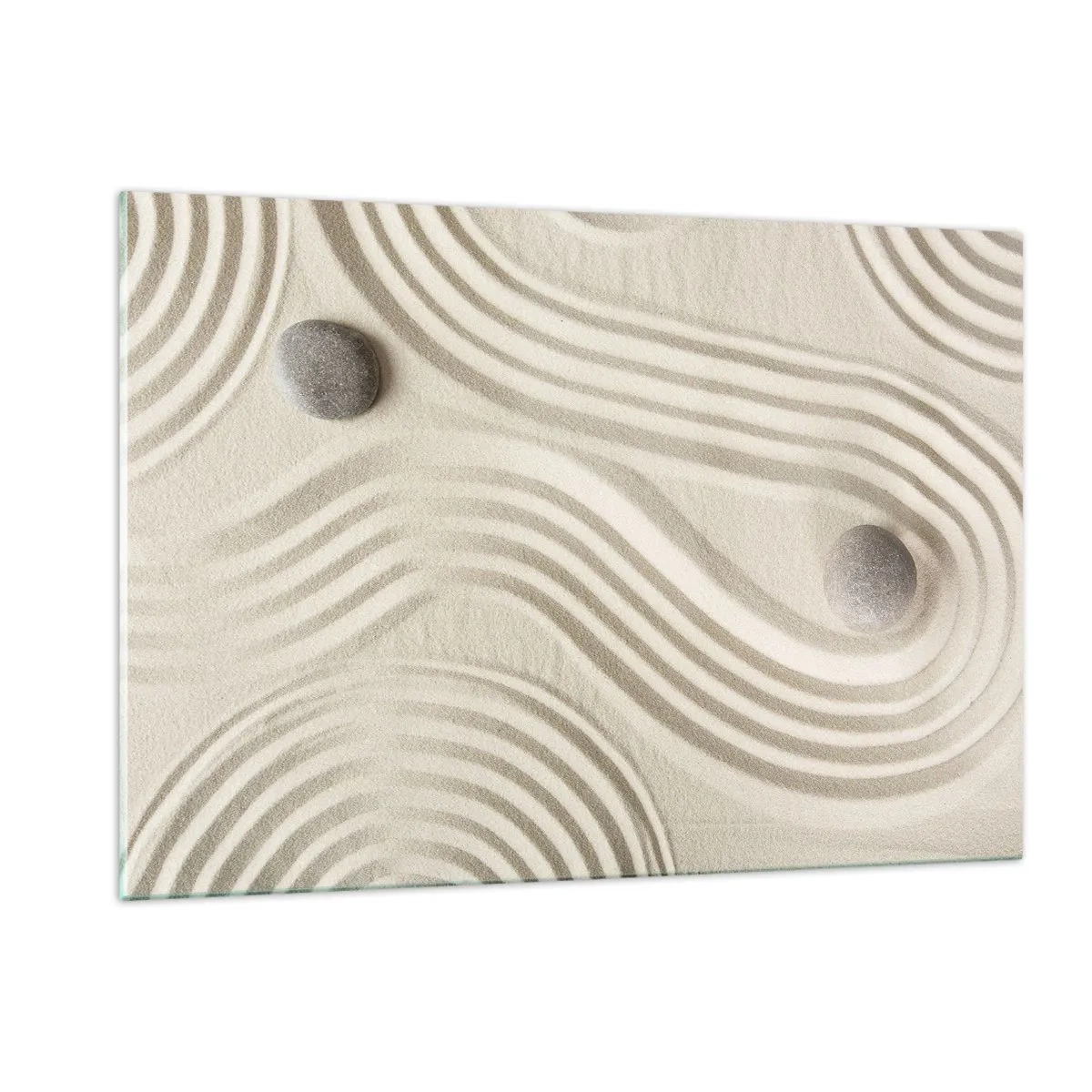 Glastavla - Bild på glas - Värmens beröring - 120x80 cm