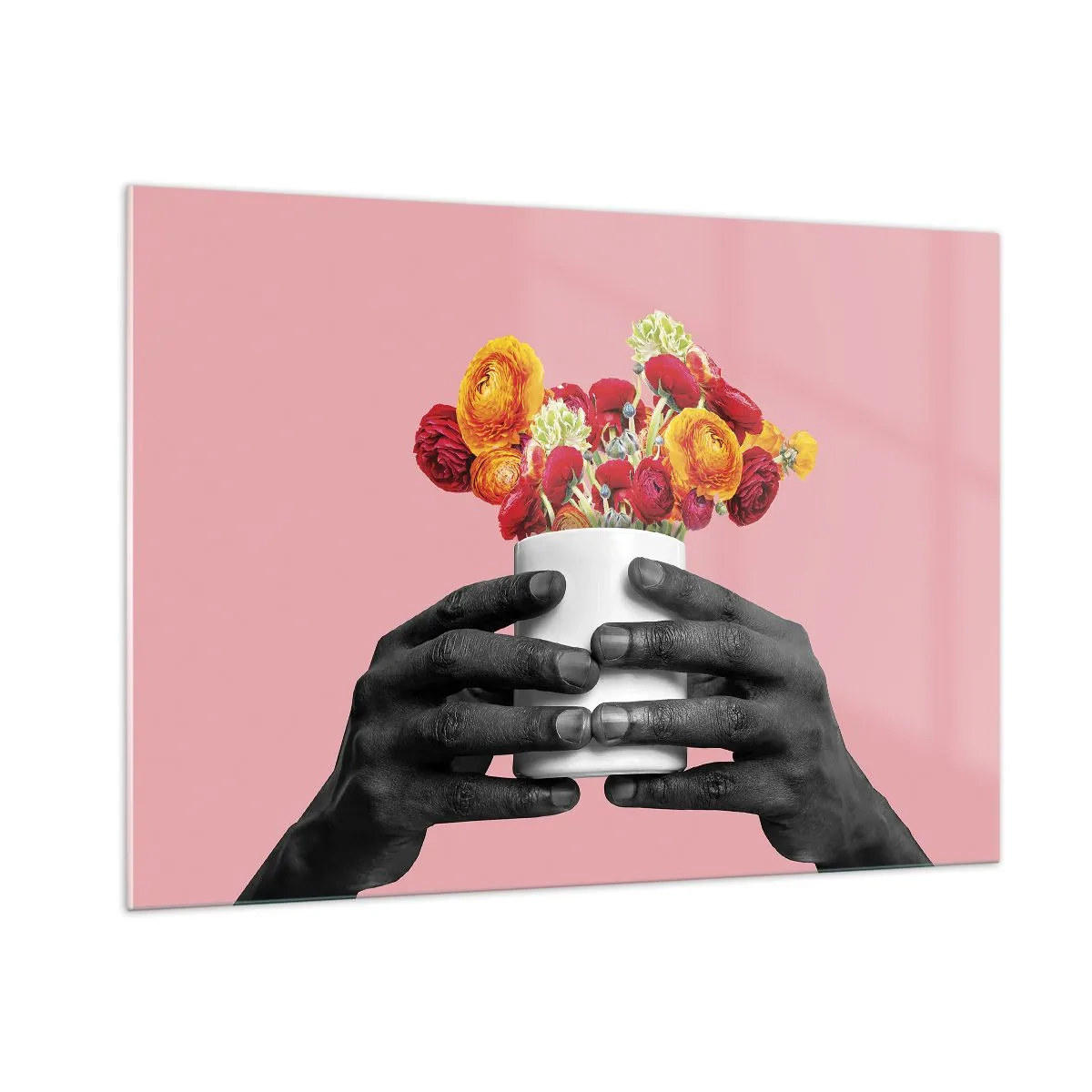 Glastavla - Bild på glas - Livets apoteos - 100x70 cm