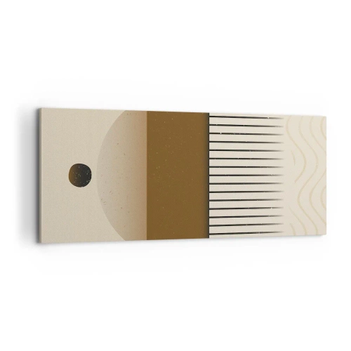 Canvastavla - Bild på duk - Olika tillstånd - 100x40 cm