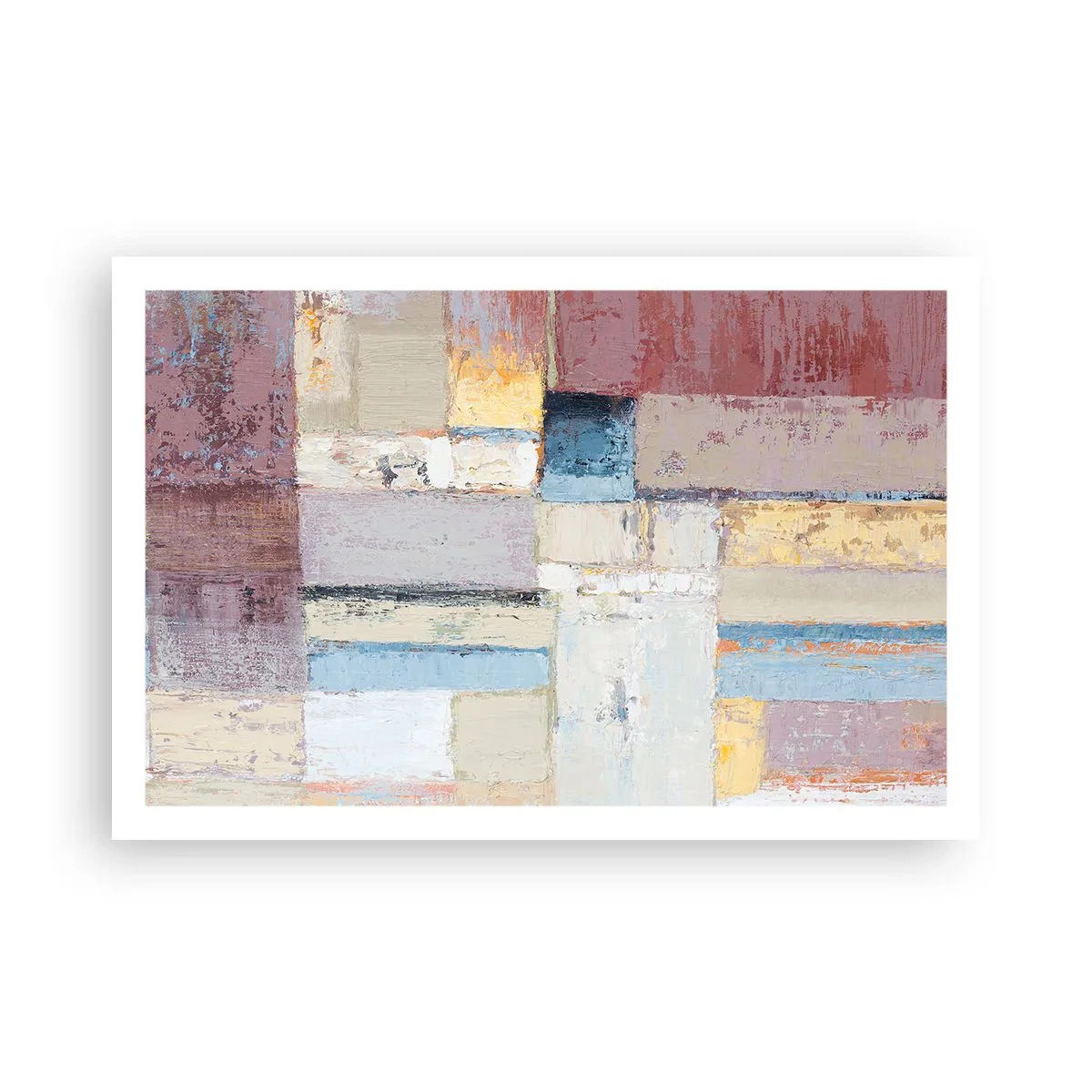 Affisch - Geometrins lugn - 91x61 cm