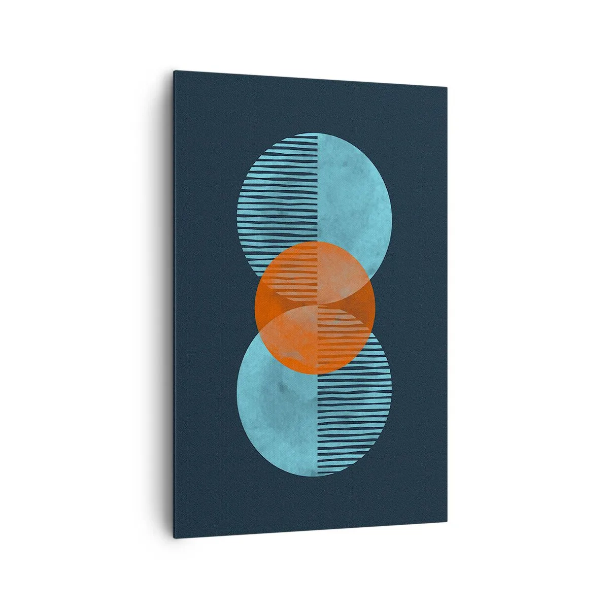 Canvastavla - Bild på duk - Symmetrisk komposition - 80x120 cm