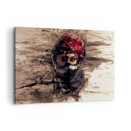 Canvastavla - Bild på duk - Minst intrigerande - 100x70 cm