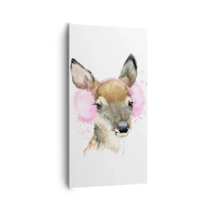 Canvastavla - Bild på duk - Kylan är inte längre skrämmande - 65x120 cm