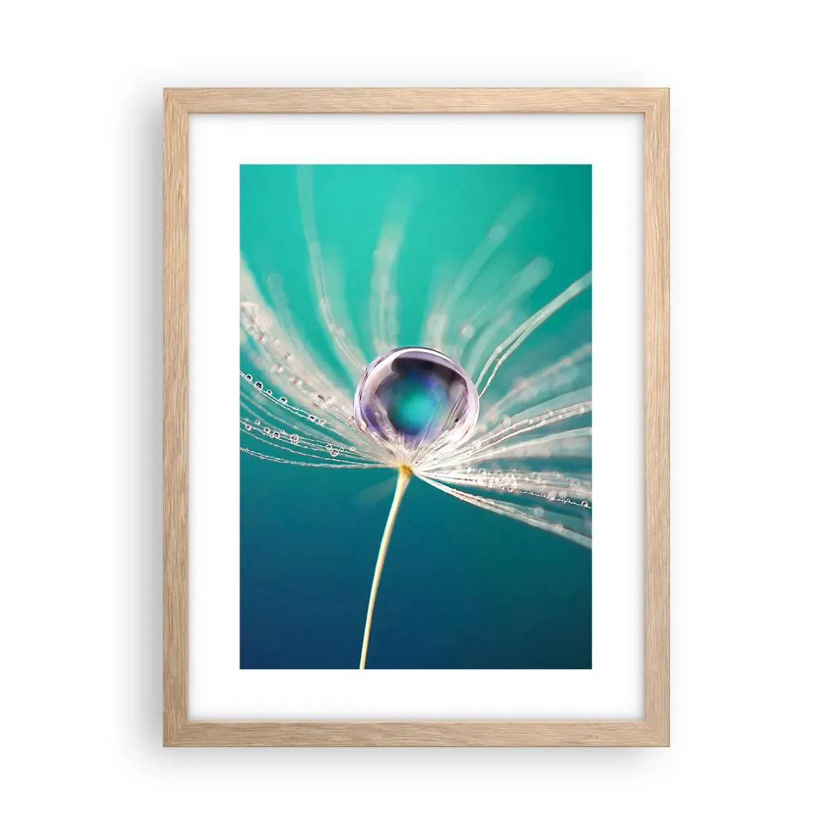 Affisch i ram av ljusek - Mystisk stund - 30x40 cm