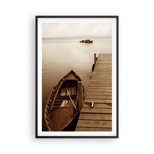 Affisch i svart ram - Stora lugnet - 61x91 cm
