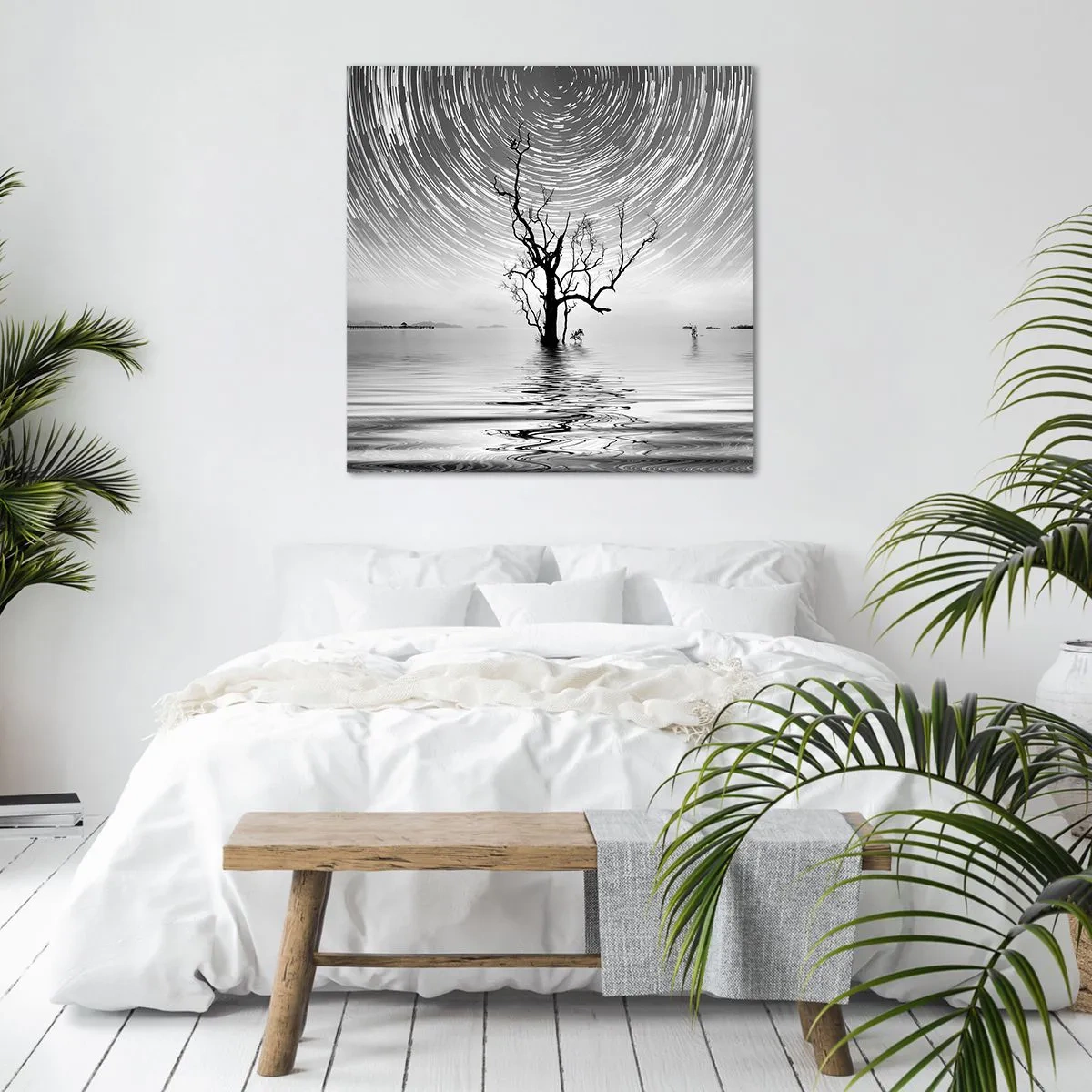 Canvastavla - Bild på duk - Naturens symfoni - 70x70 cm