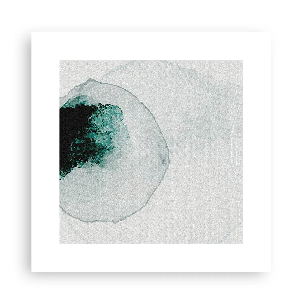 Affisch - I en droppe vatten - 30x30 cm