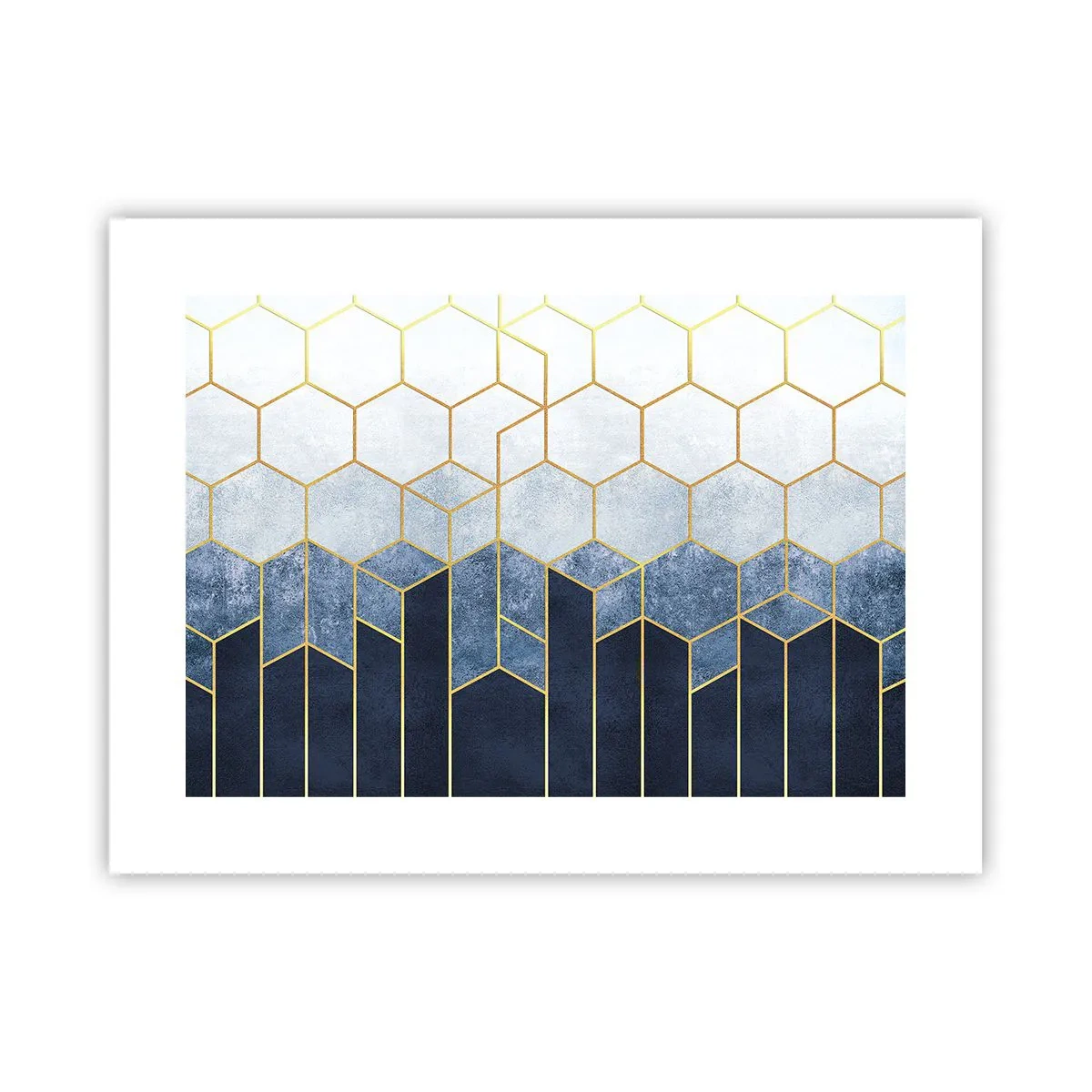 Affisch - Komposition i synkoprytm - 40x30 cm