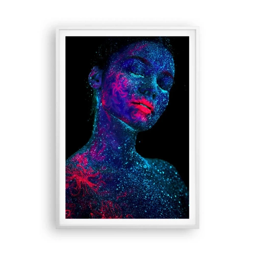 Affisch i vit ram - I sjärndammet - 70x100 cm