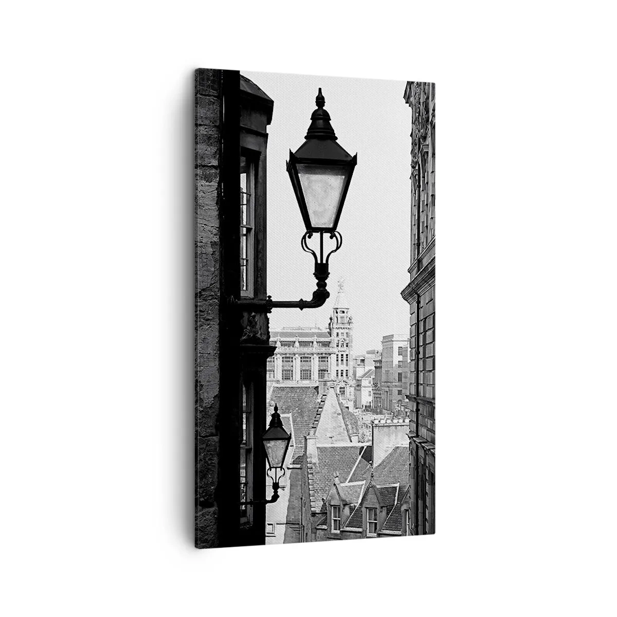 Canvastavla - Bild på duk - Historia från Edinburgh - 45x80 cm