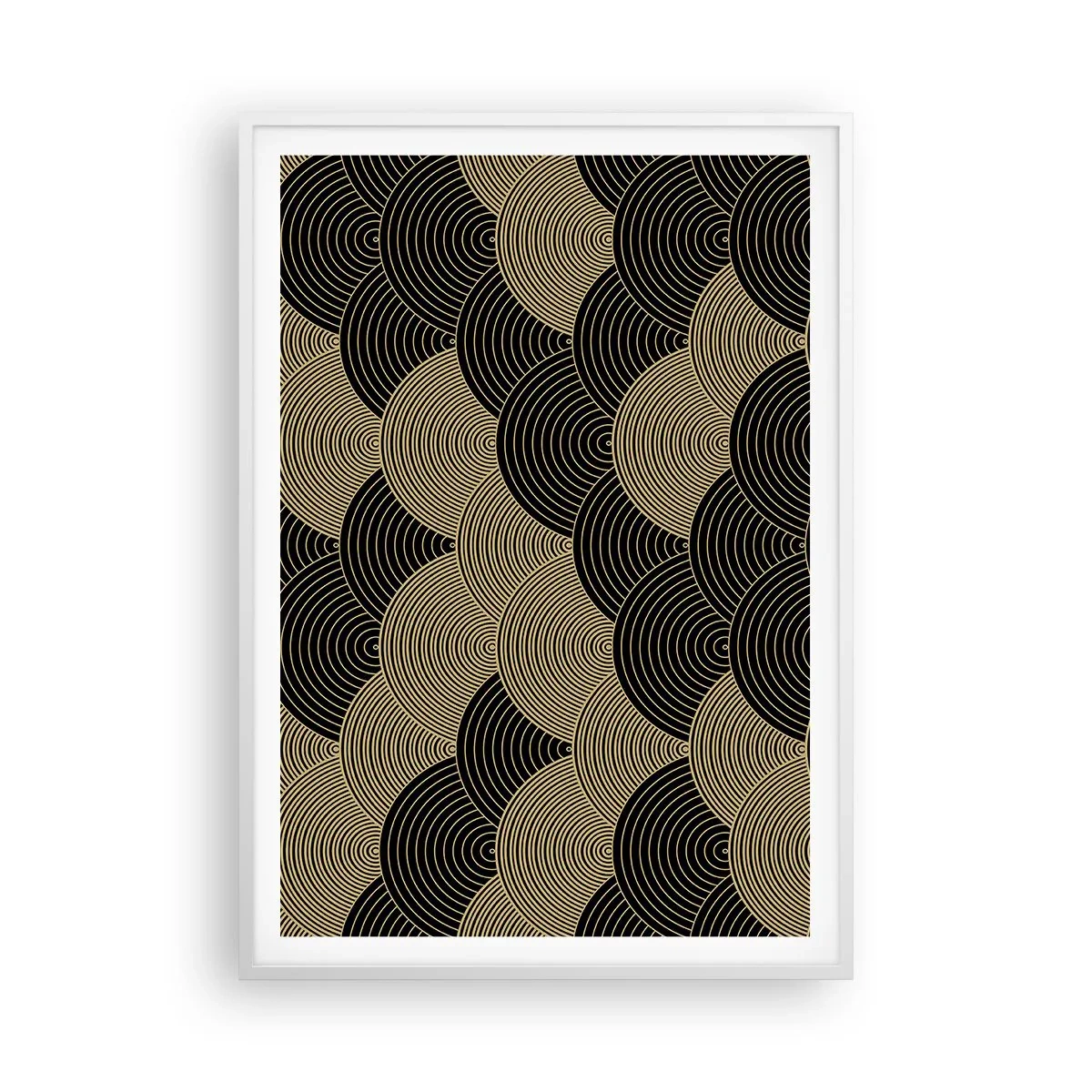 Affisch i vit ram - Enighet i mångfald - 70x100 cm