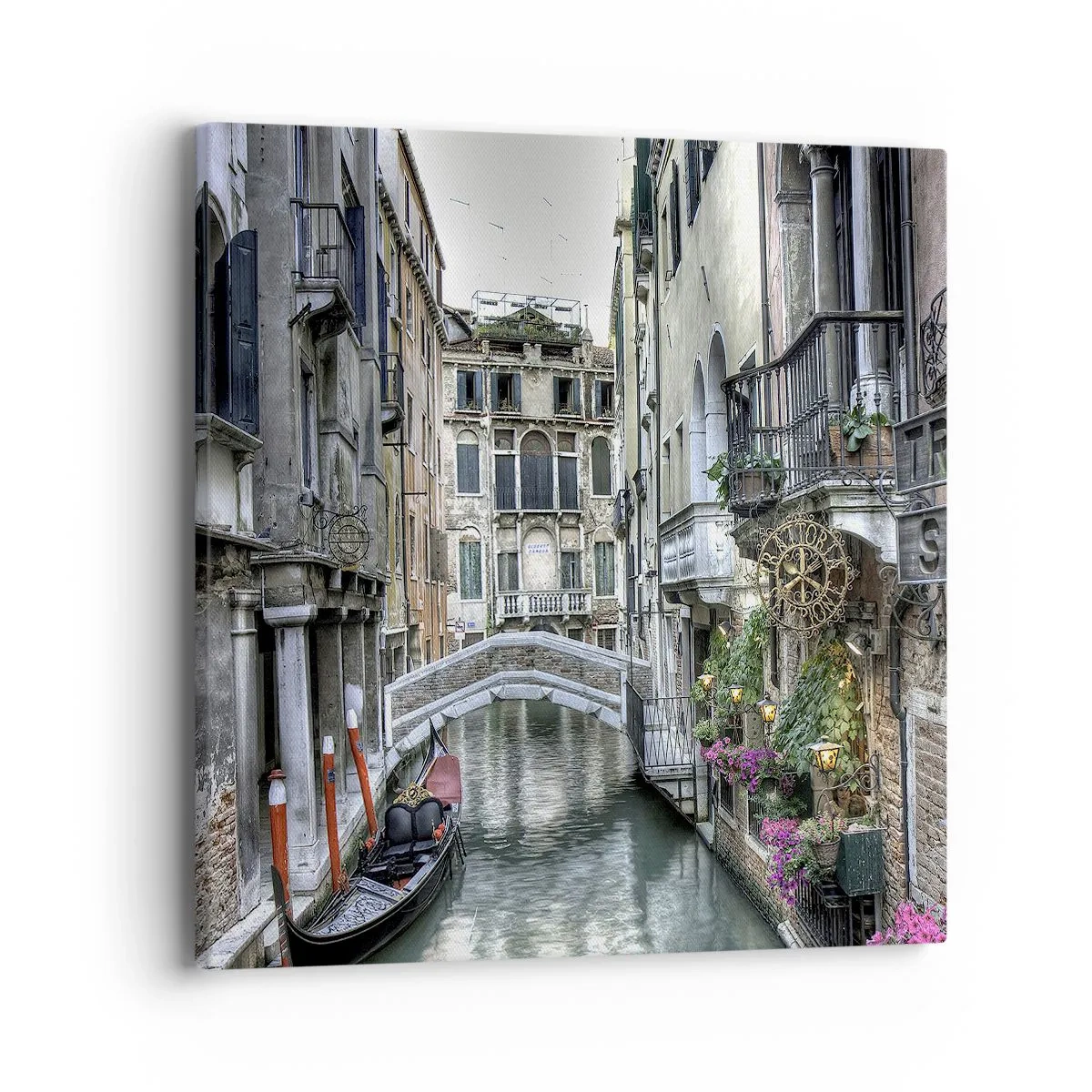 Canvastavla - Bild på duk - Tyst begrundan sedan några sekel - 40x40 cm