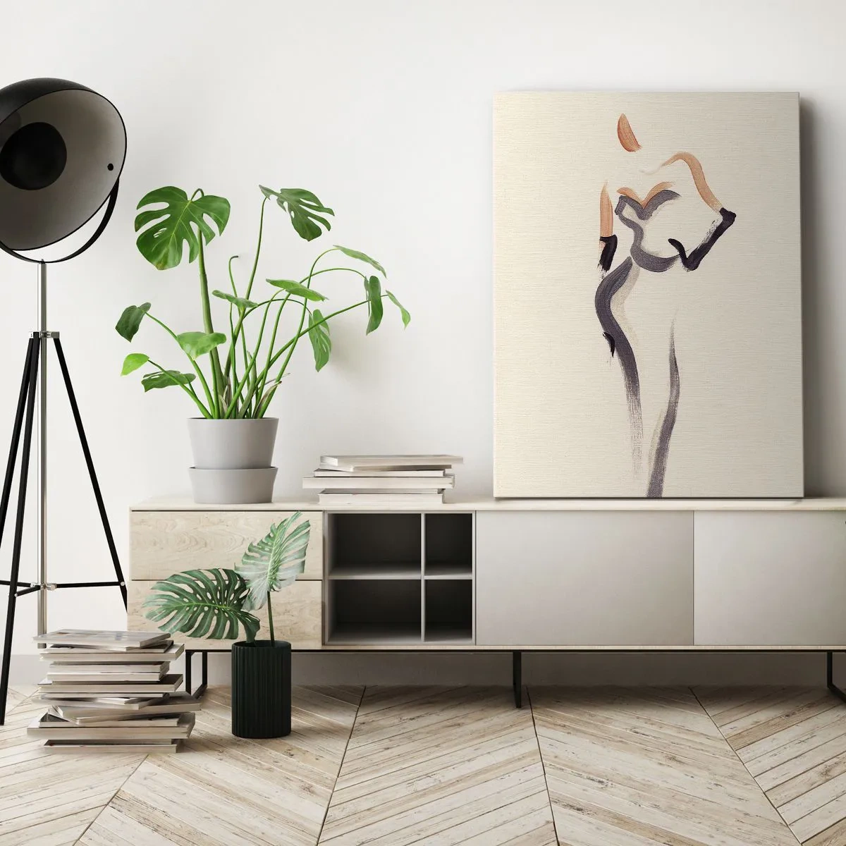 Canvastavla - Bild på duk - Från Hollywoods gyllene år - 70x100 cm