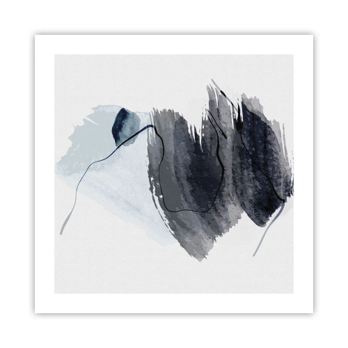Affisch - Intensitet och rörelse - 50x50 cm