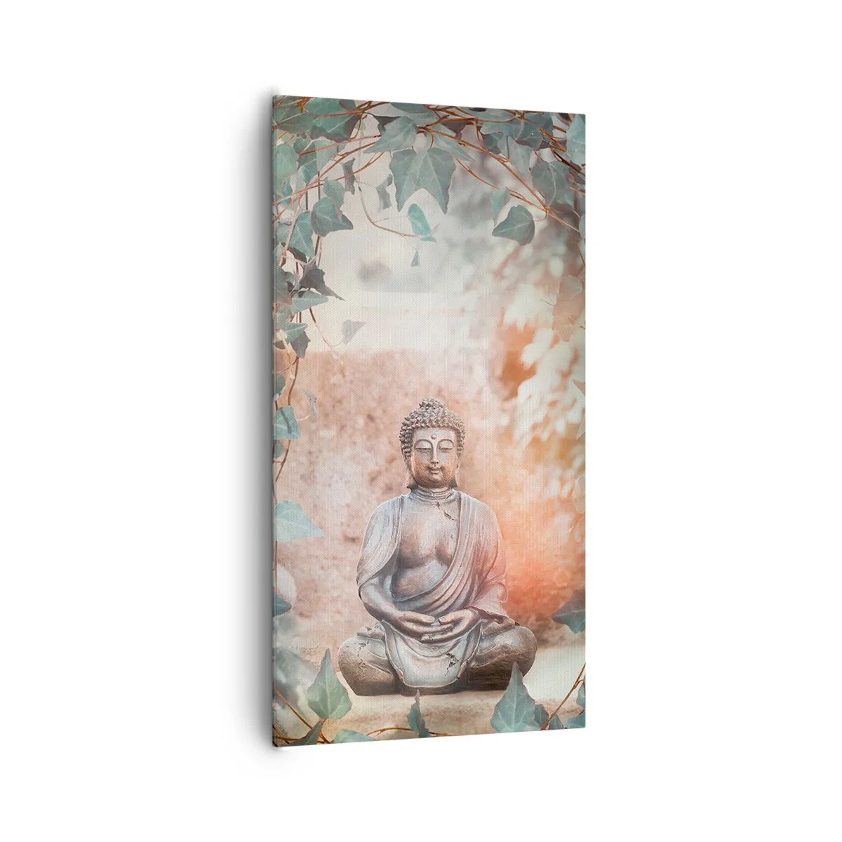 Canvastavla - Bild på duk - Glädjefylld harmoni - 65x120 cm