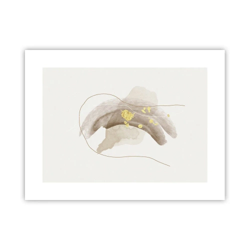 Affisch - Träffat i rummet - 40x30 cm