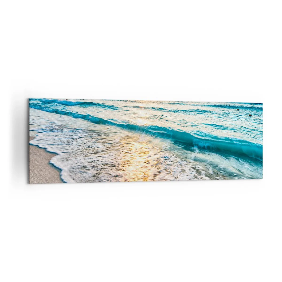 Canvastavla - Bild på duk - Vy värd besväret - 160x50 cm