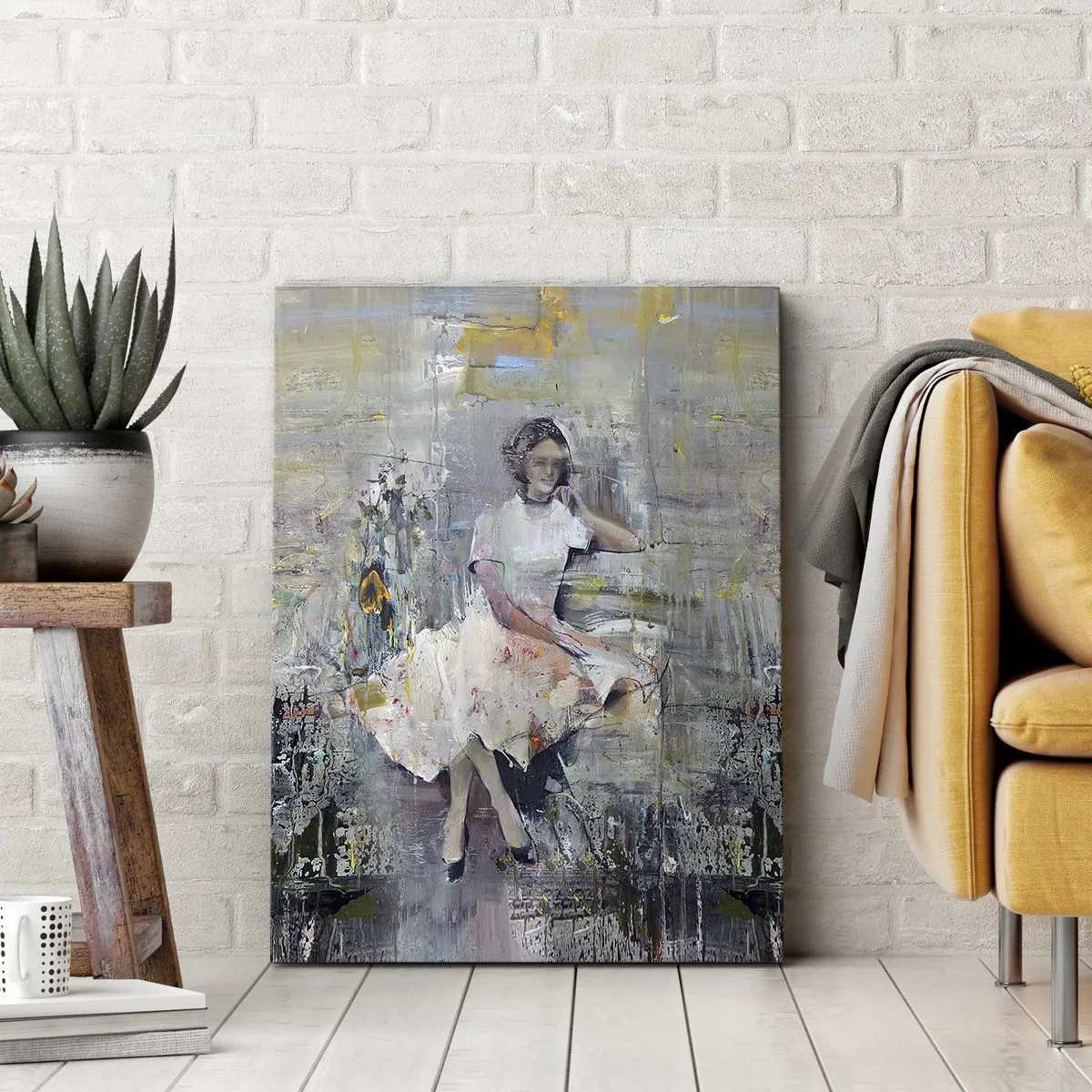 Canvastavla - Bild på duk - Klassisk och modern - 45x80 cm