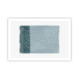 Affisch - Uppstådda ur det blåa - 91x61 cm