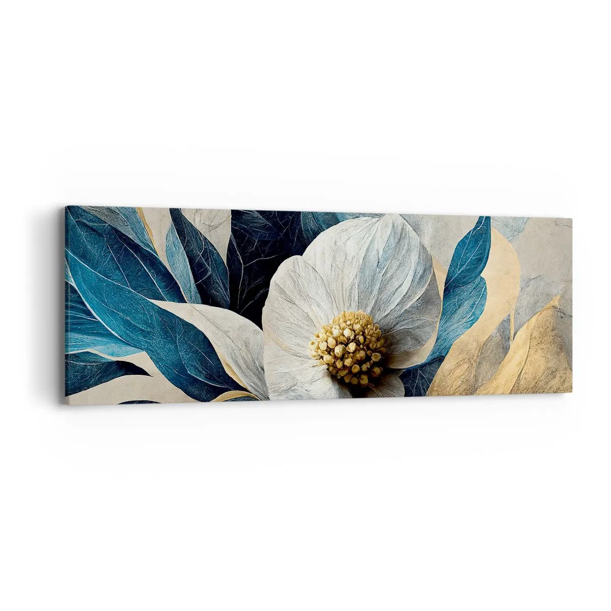 Canvastavla - Bild på duk - Har ett hjärta av guld - 90x30 cm