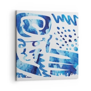 Canvastavla - Bild på duk - Tillbaka till rötterna - 60x60 cm
