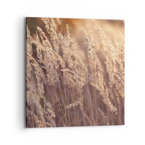 Canvastavla - Bild på duk - Redo att välkomna hösten - 70x70 cm