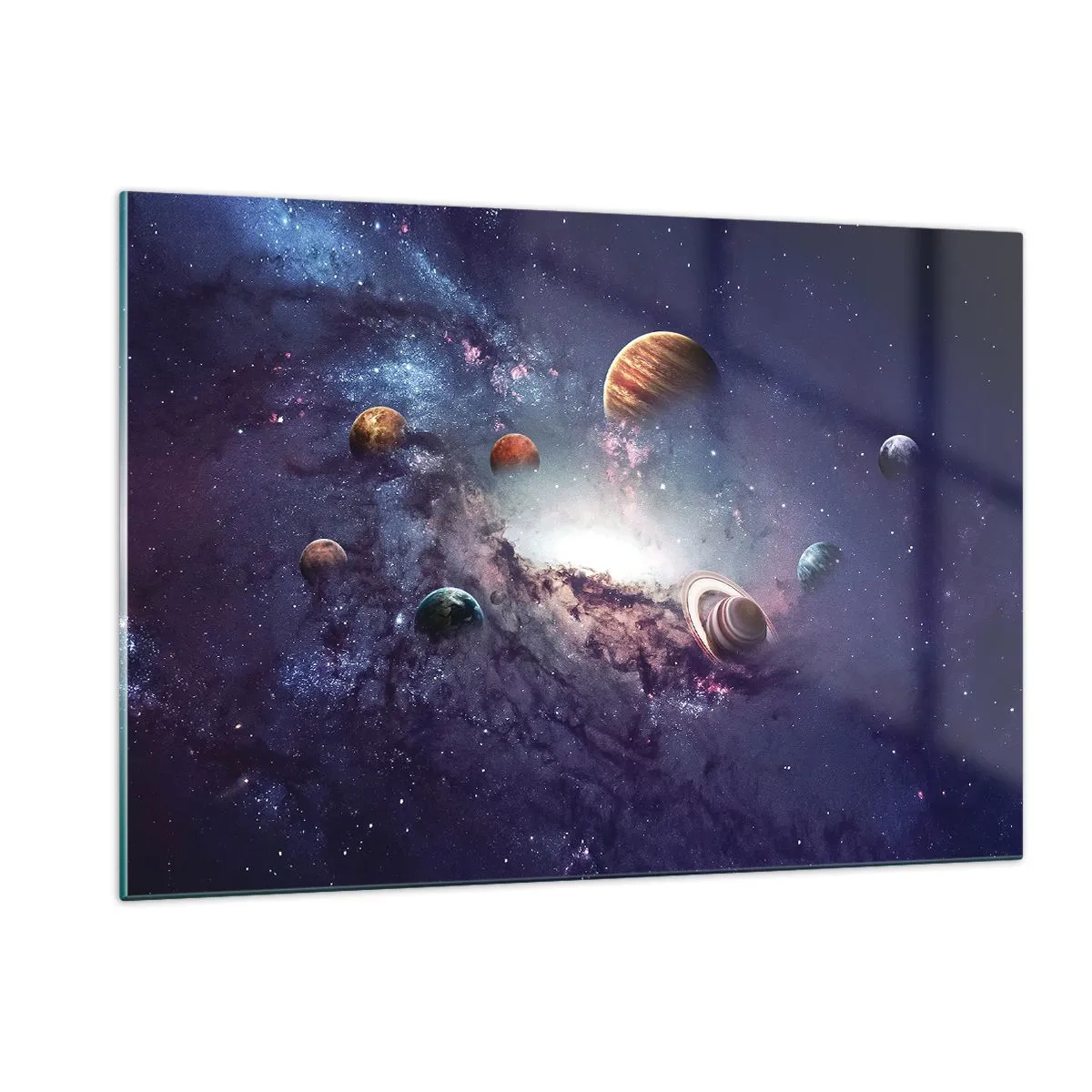 Glastavla - Bild på glas - Sol- och danssystem - 120x80 cm