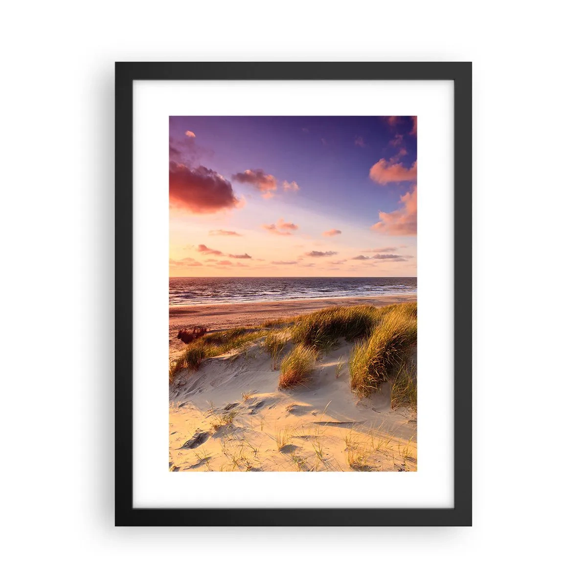 Affisch i svart ram - Luften luktar sommar - 30x40 cm