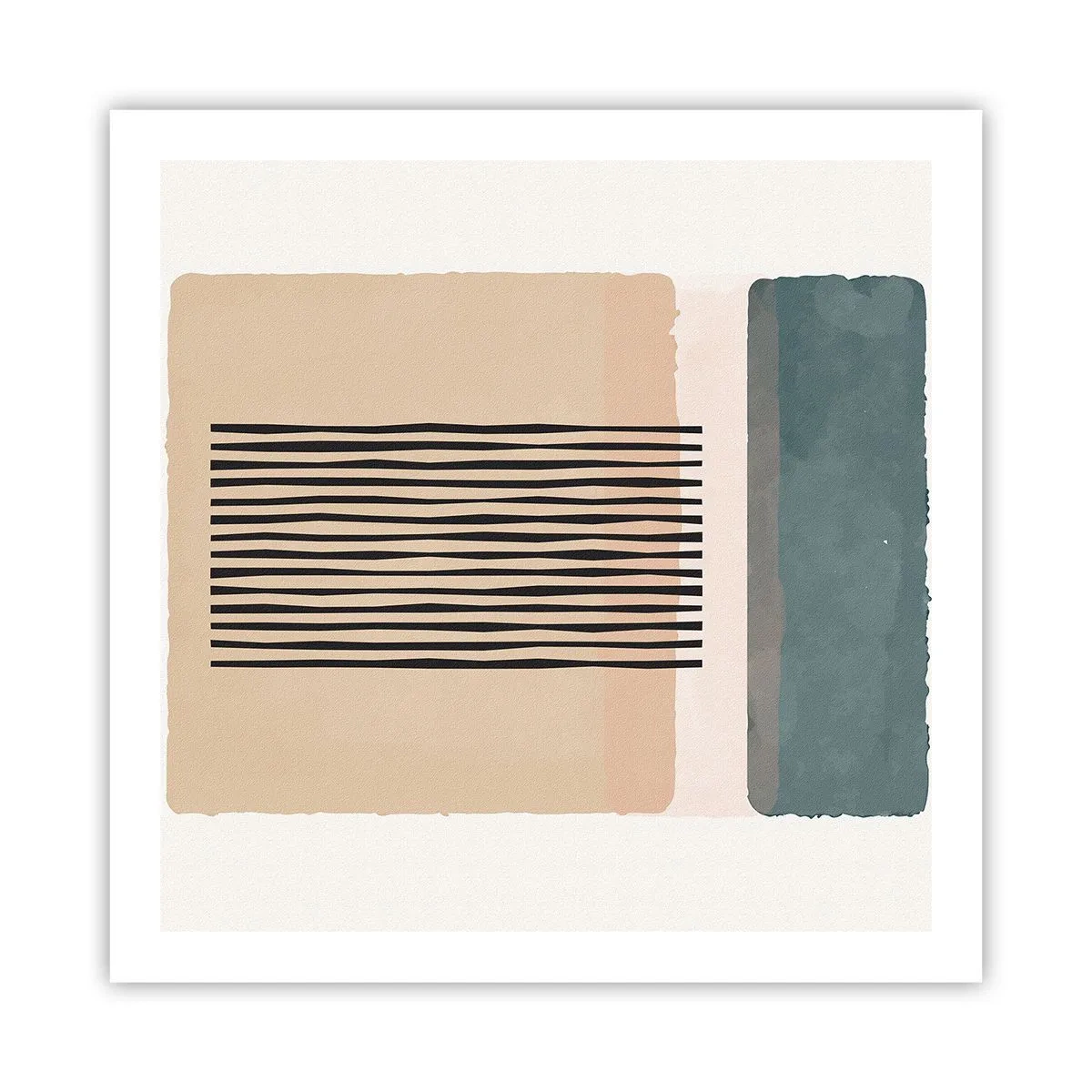 Affisch - Allt väl - 60x60 cm