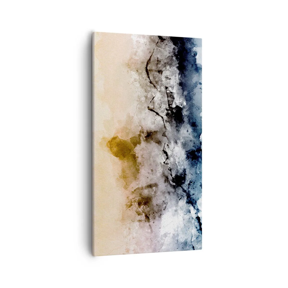 Canvastavla - Bild på duk - Dränkta i dimman - 55x100 cm