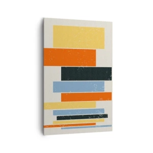 Canvastavla - Bild på duk - Inspelning av musik - 80x120 cm