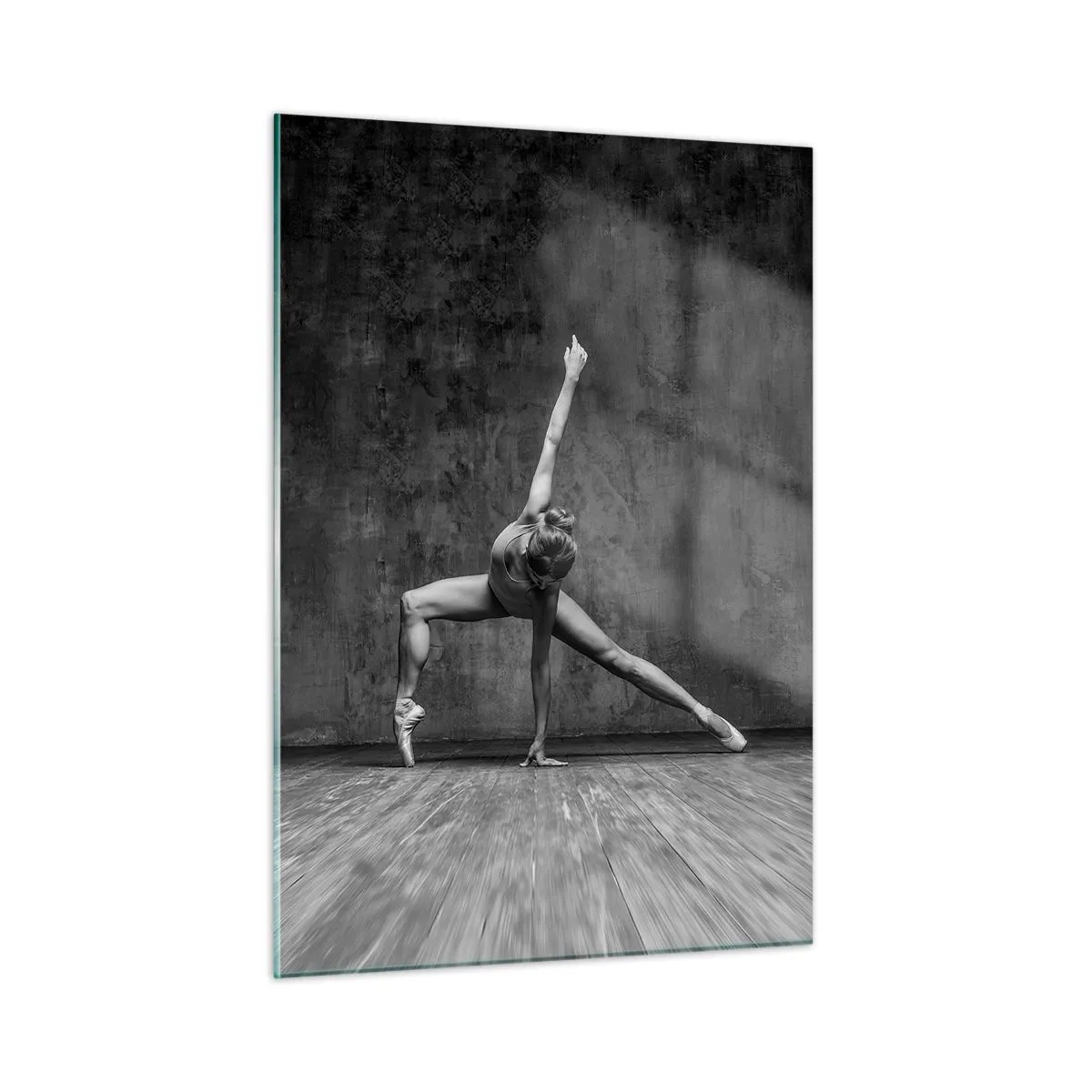 Glastavla - Bild på glas - Balansens ideal - 50x70 cm