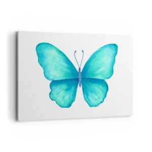 Canvastavla - Bild på duk - Naturlig turkos - 120x80 cm