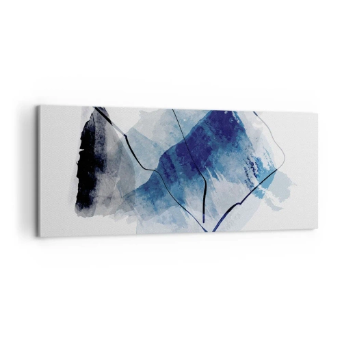 Canvastavla - Bild på duk - Isberg - 100x40 cm
