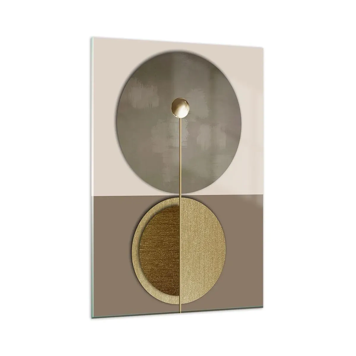 Glastavla - Bild på glas - Perfekt balans - 80x120 cm