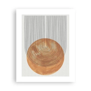 Affisch - En solig komposition - 40x50 cm