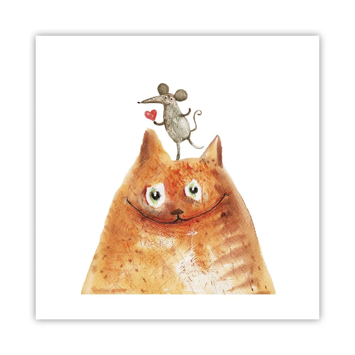 Affisch - Kärlekens paradoxer - 40x40 cm