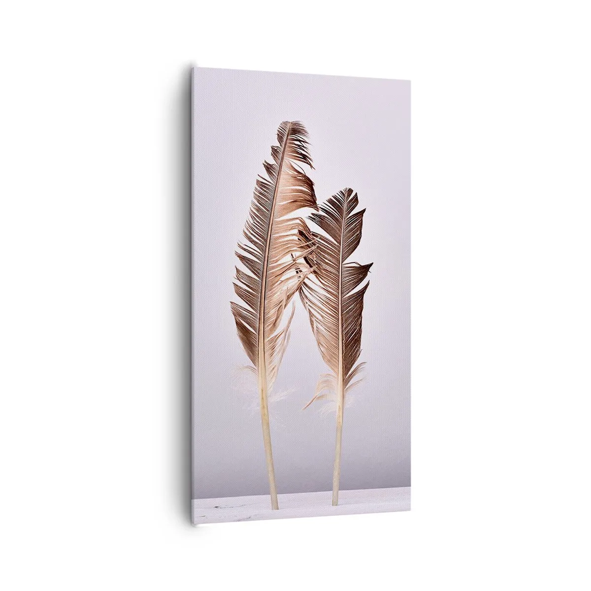 Canvastavla - Bild på duk - Mot intet - 65x120 cm