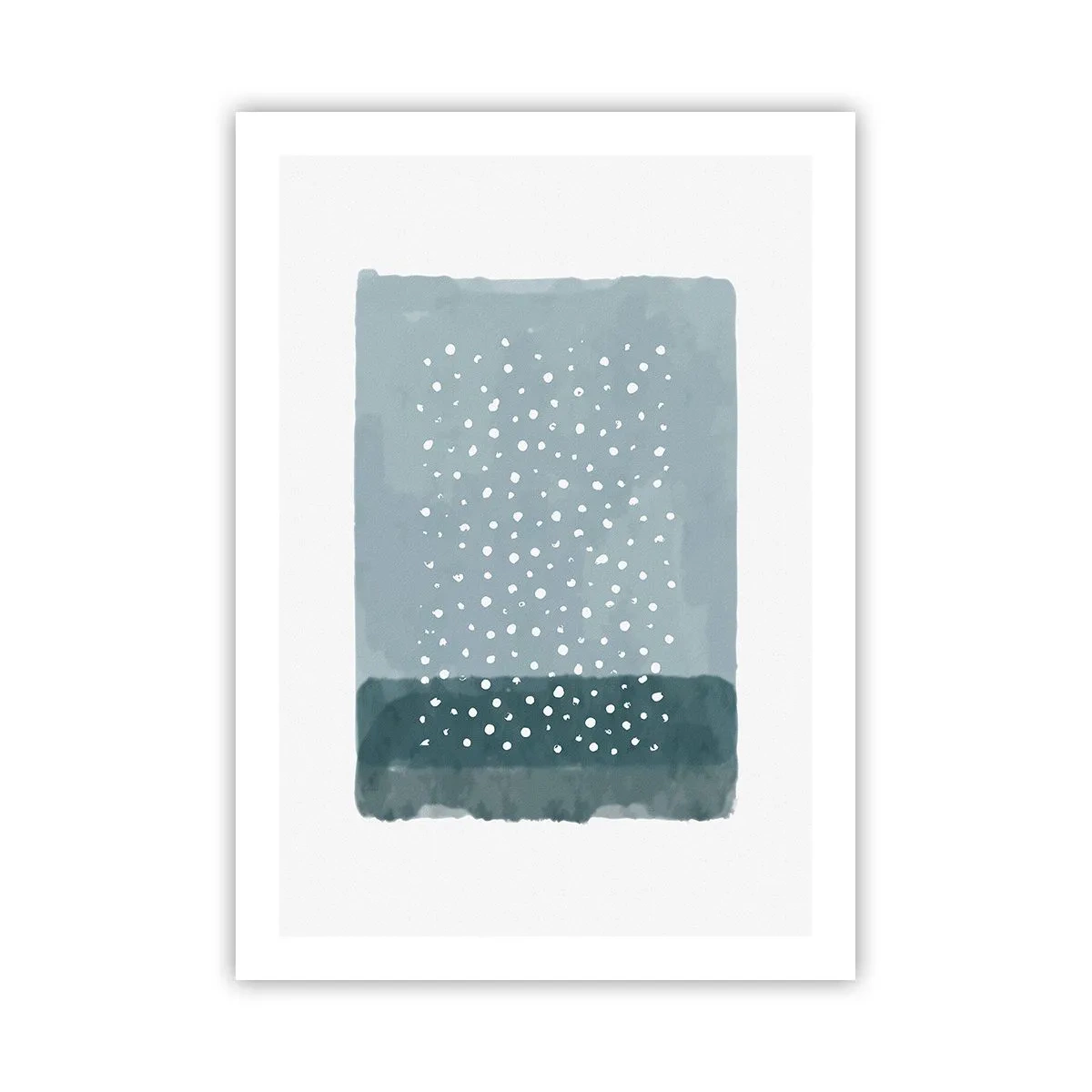 Affisch - Uppstådda ur det blåa - 50x70 cm