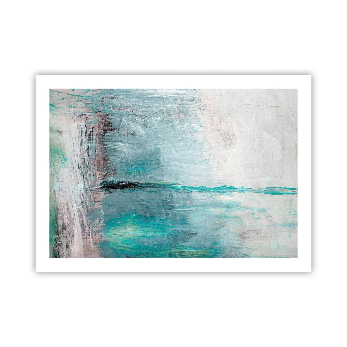 Affisch - Horisontellt i blått - 70x50 cm